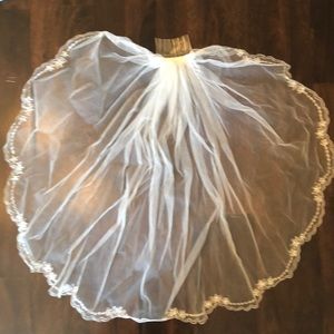 David’s Bridal Short Comb Veil